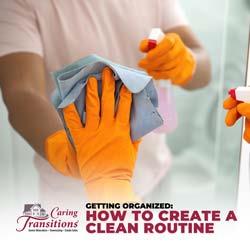 Getting Organized - How to Create a Clean Routine